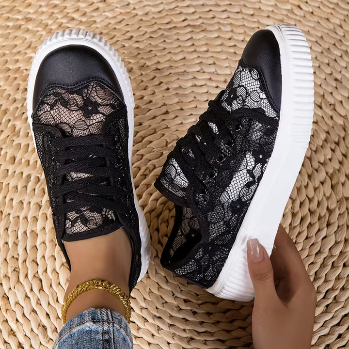 Camille | Floral Comfort Sneakers