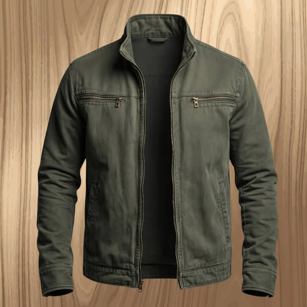 Sawyer | Vintage Cotton Zip Jacket