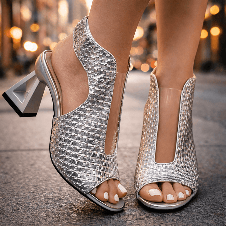 ZOE SCULPT HEELS