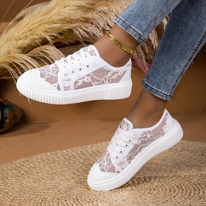 Camille | Floral Comfort Sneakers