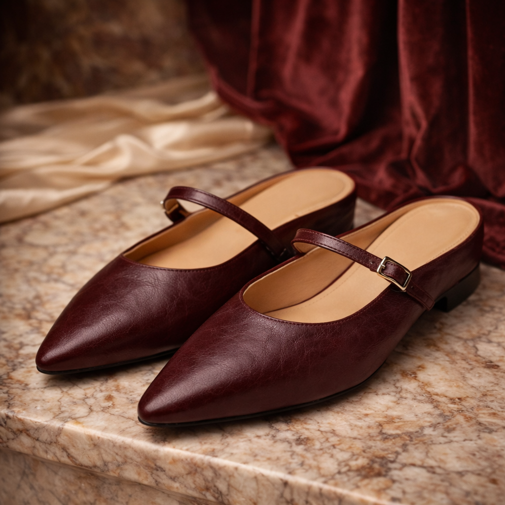Carmina Strap Flats