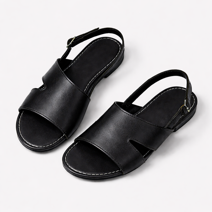 Roselle Leather Sandals