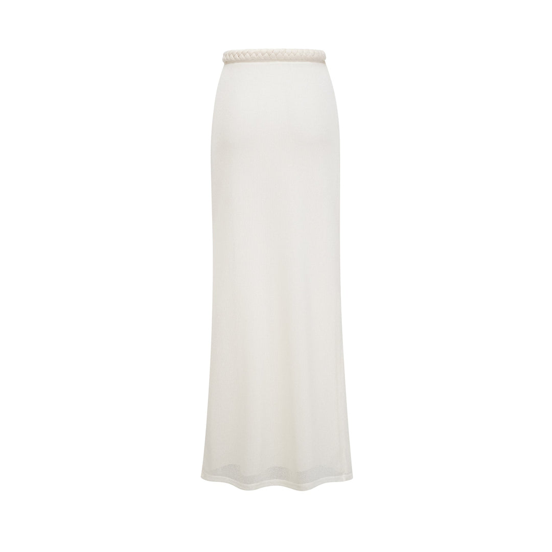 Prunelle Crochet Knit Top & Skirt Set