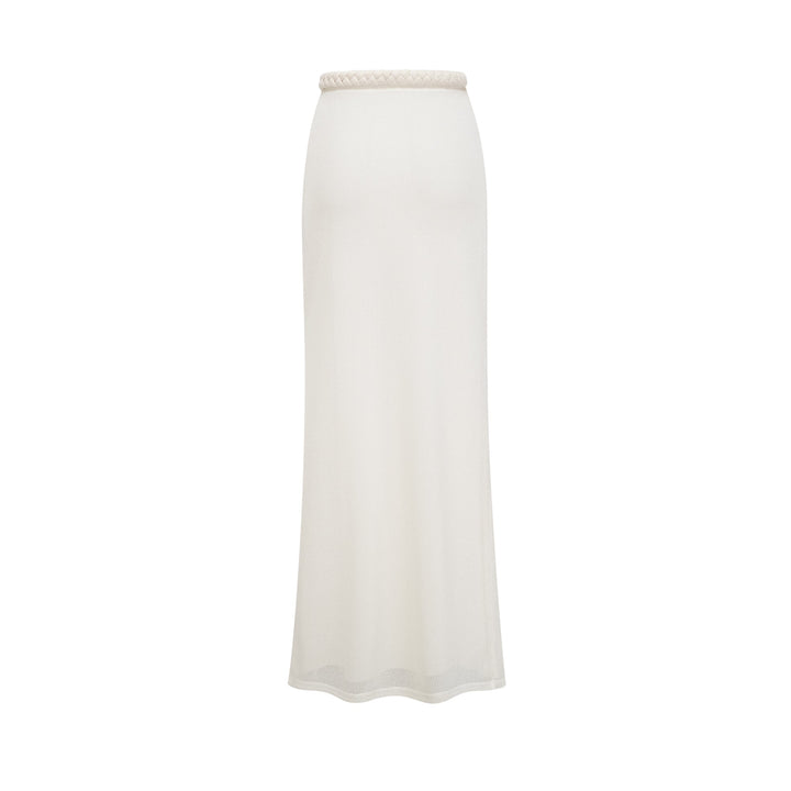 Prunelle Crochet Knit Top & Skirt Set