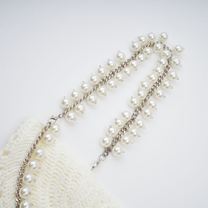 Prunelle Crochet Knit Top & Skirt Set