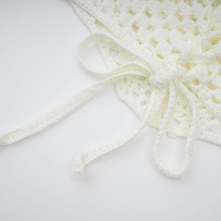 Prunelle Crochet Knit Top & Skirt Set