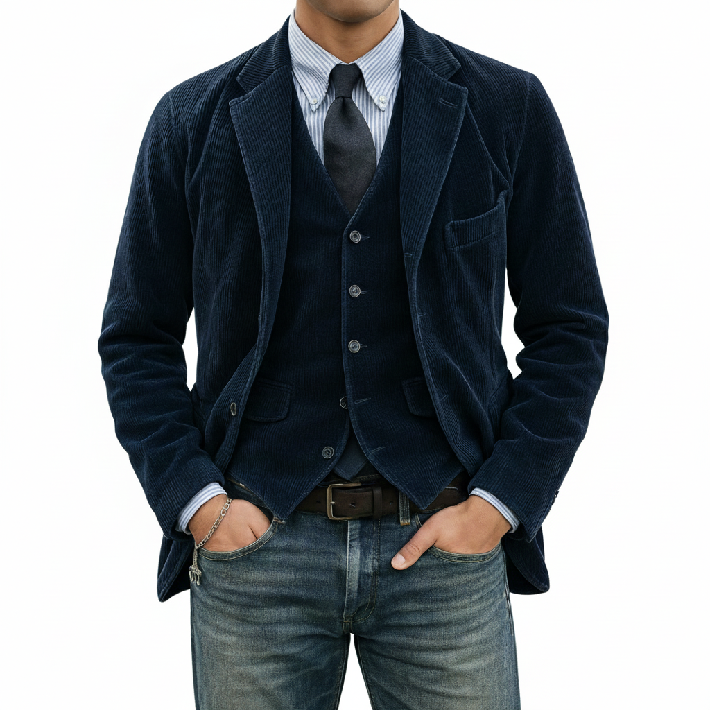 Tommy™ | Blazer & Vest Set