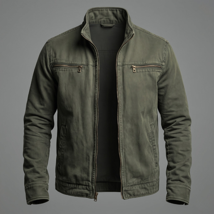 Sawyer | Vintage Cotton Zip Jacket