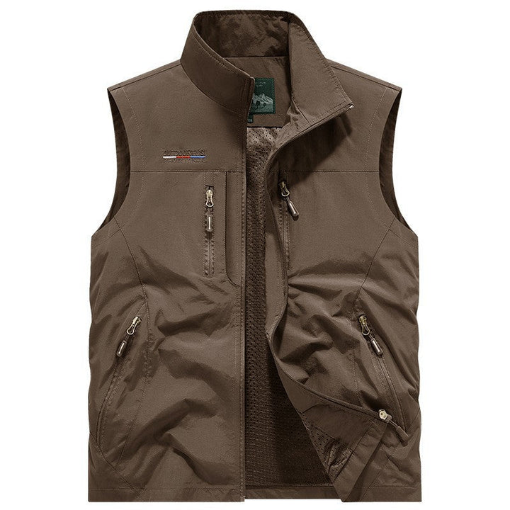 Louis | Breathable Multi-Pocket Cargo Waistcoat