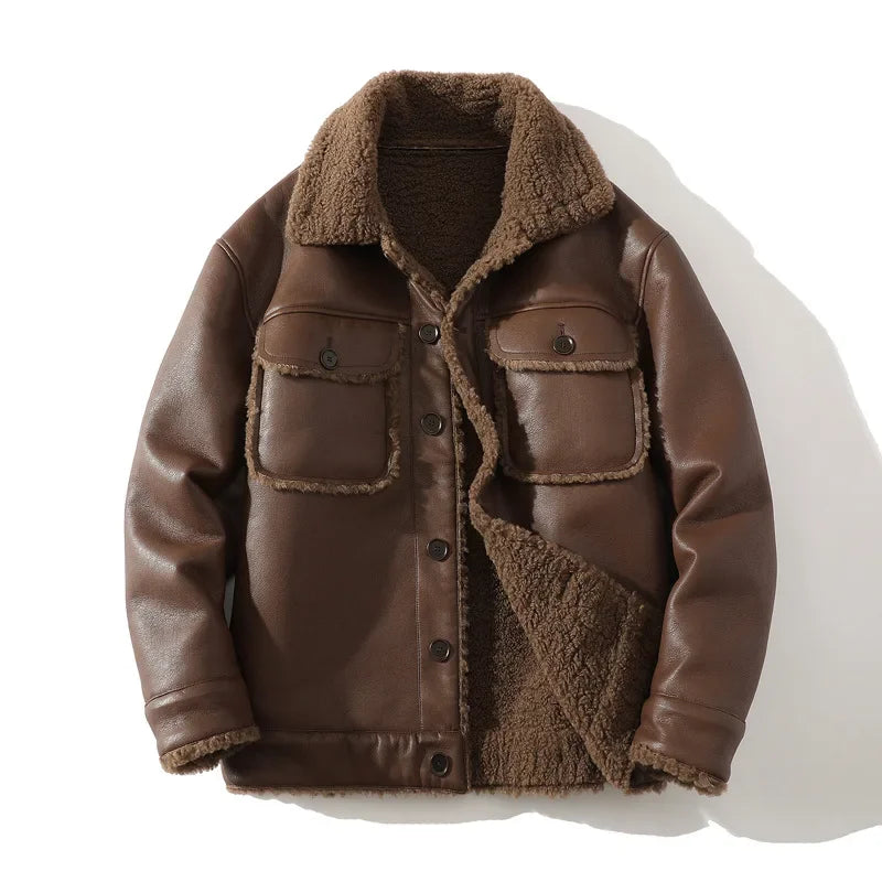 Suede Leather Jacket