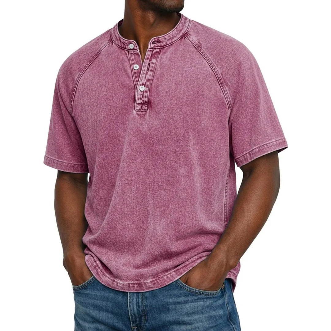 Caden | Maritime Henley Shirt