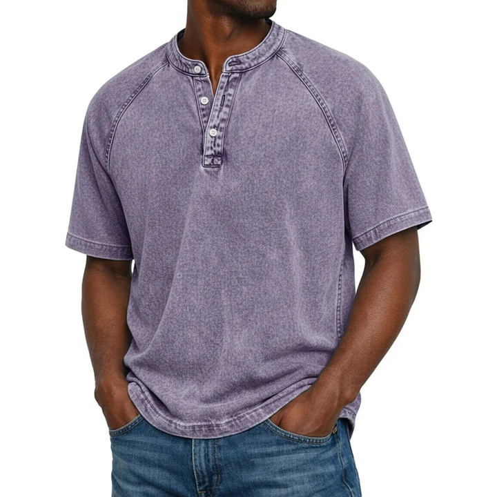 Caden | Maritime Henley Shirt