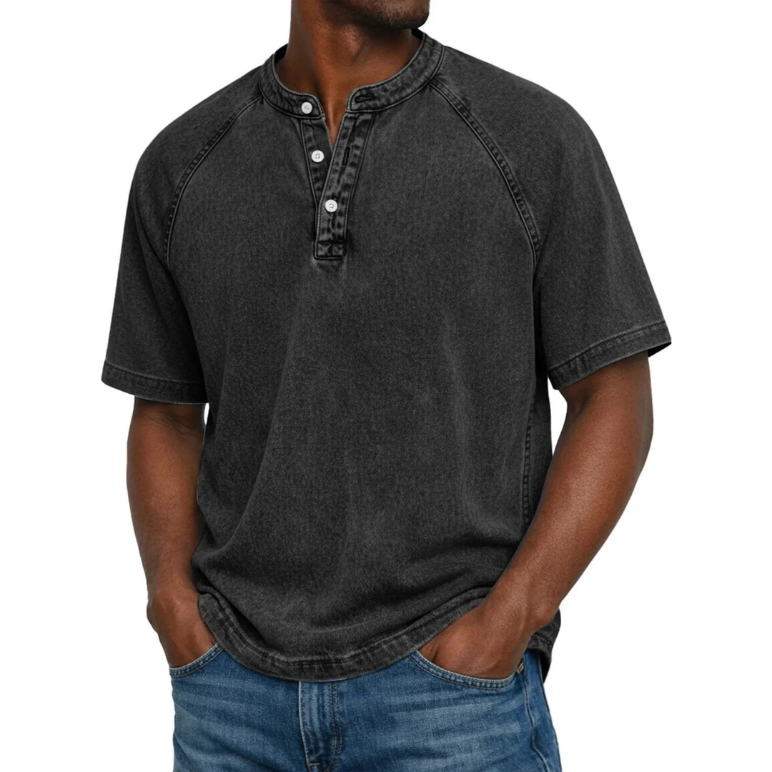 Caden | Maritime Henley Shirt