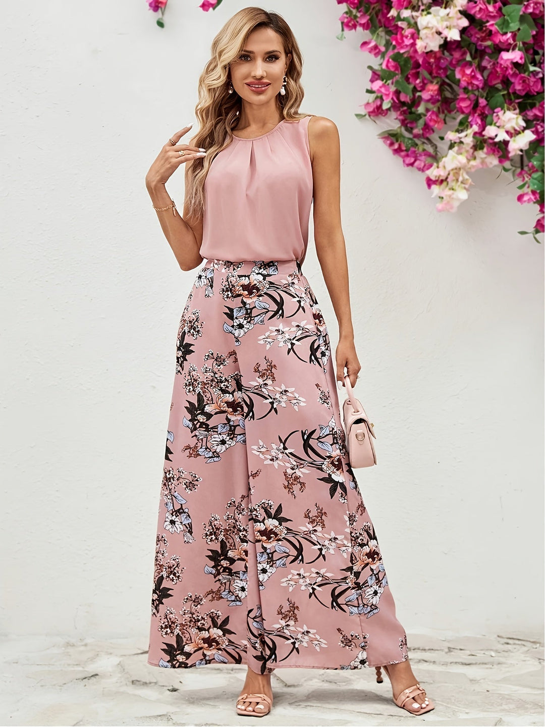 Erica | Pink Floral Set