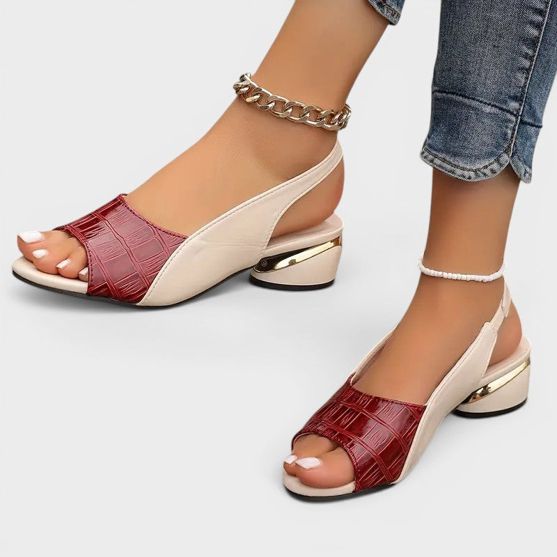 Clara™ | Low-Heel Comfort Sandals