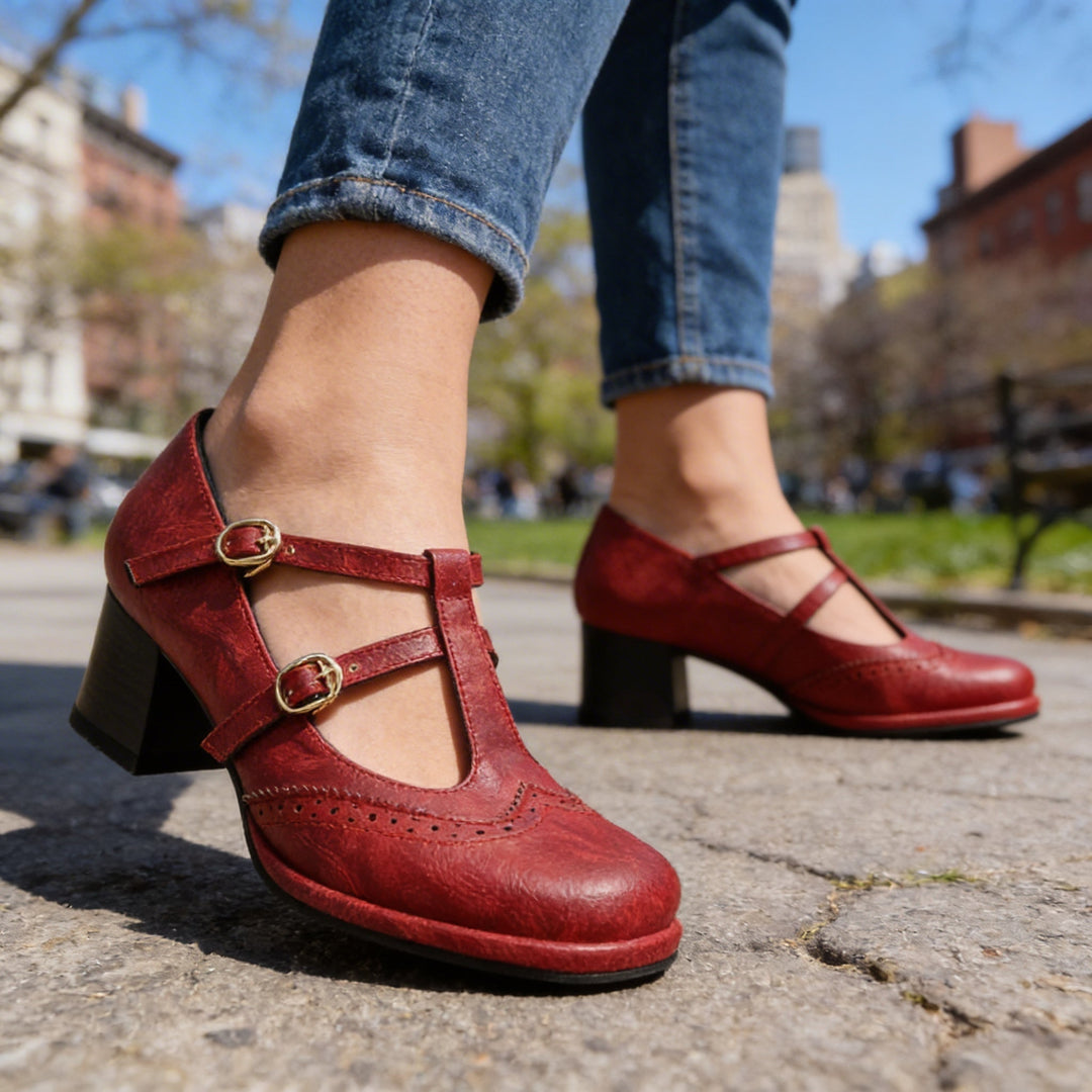 SADIE MAE BROGUE HEELS