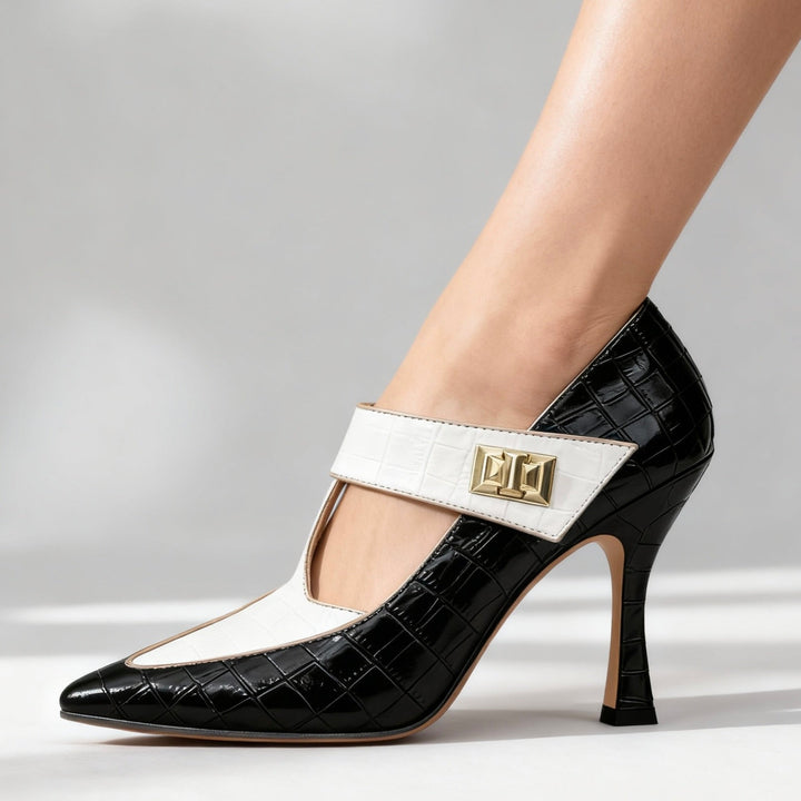 WHITNEY T-STRAP HEELS