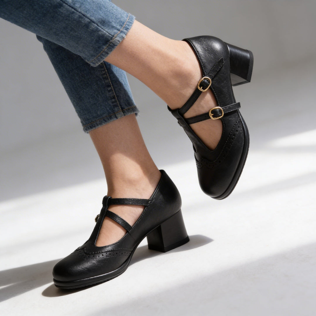 SADIE MAE BROGUE HEELS