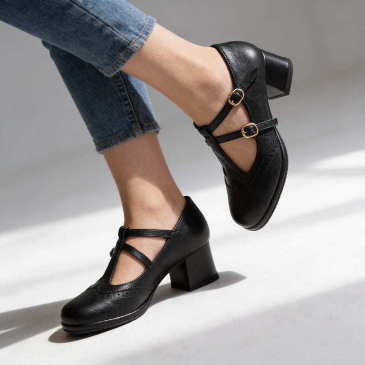 SADIE MAE BROGUE HEELS