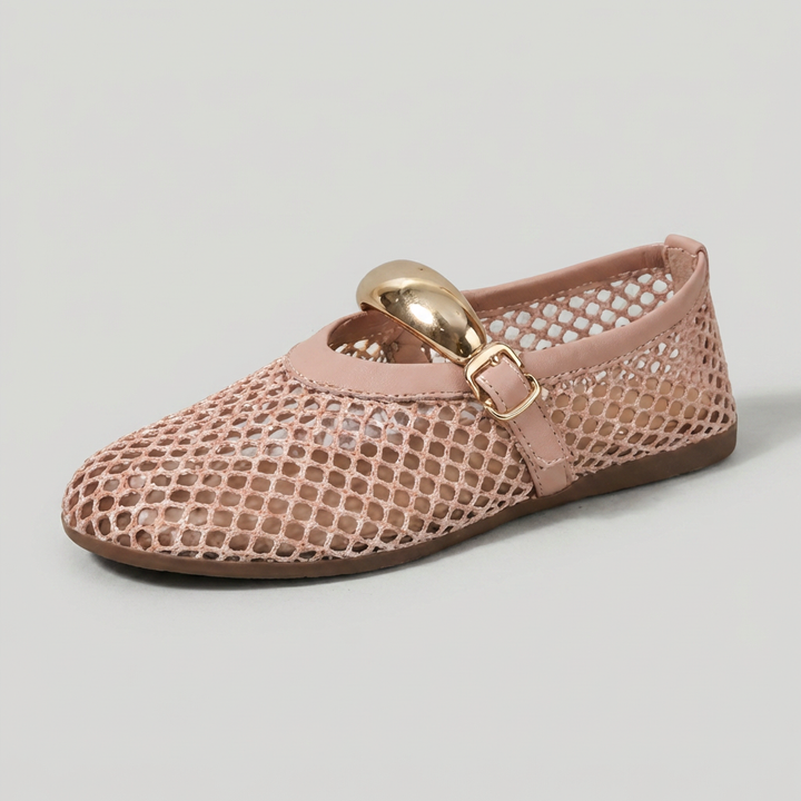 Arlena Mary Jane Flats Pink