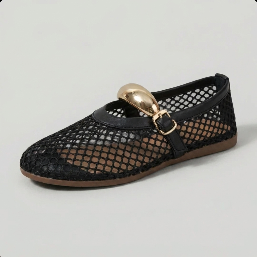 Arlena Mary Jane Flats Pink