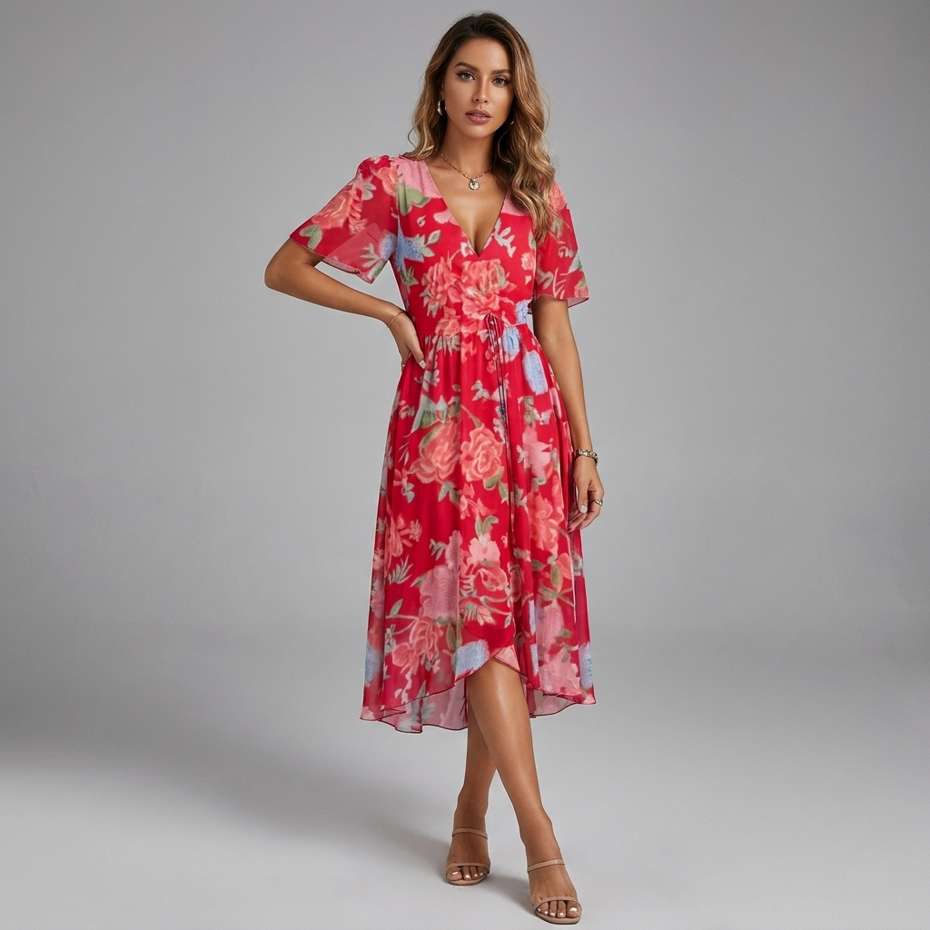 Naomie – Elegant Summer Dress