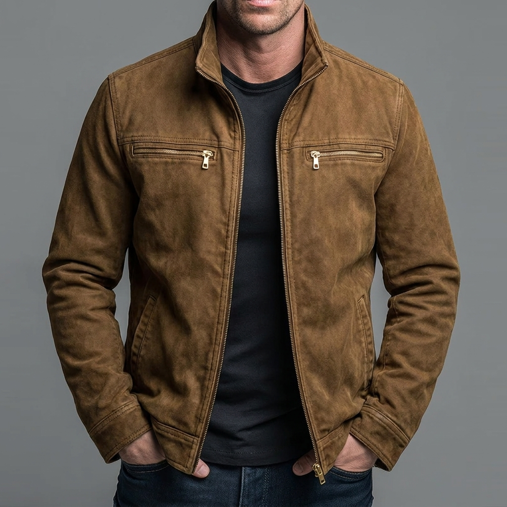 Sawyer | Vintage Cotton Zip Jacket