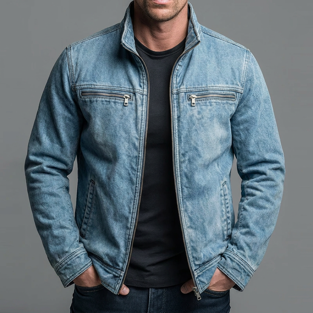 Sawyer | Vintage Cotton Zip Jacket