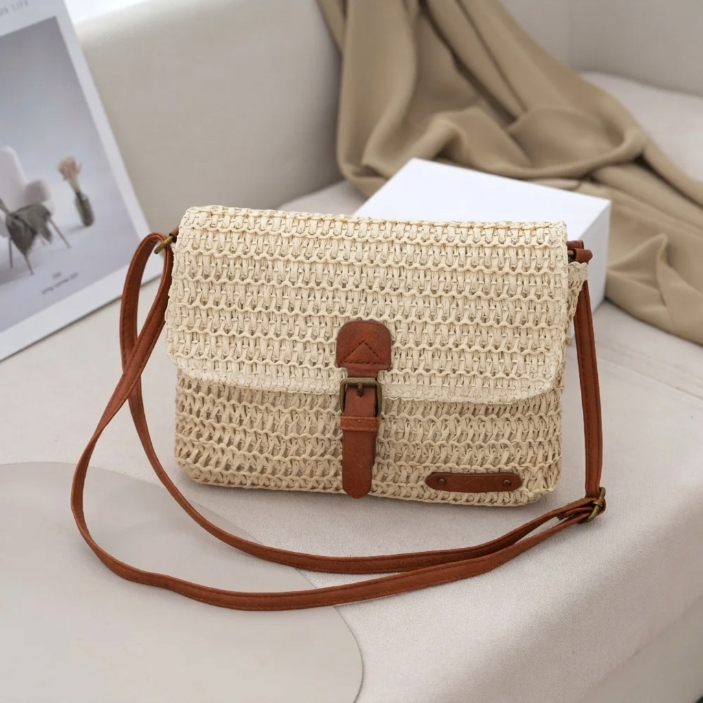 Emily™ Woven Crossbody Bag