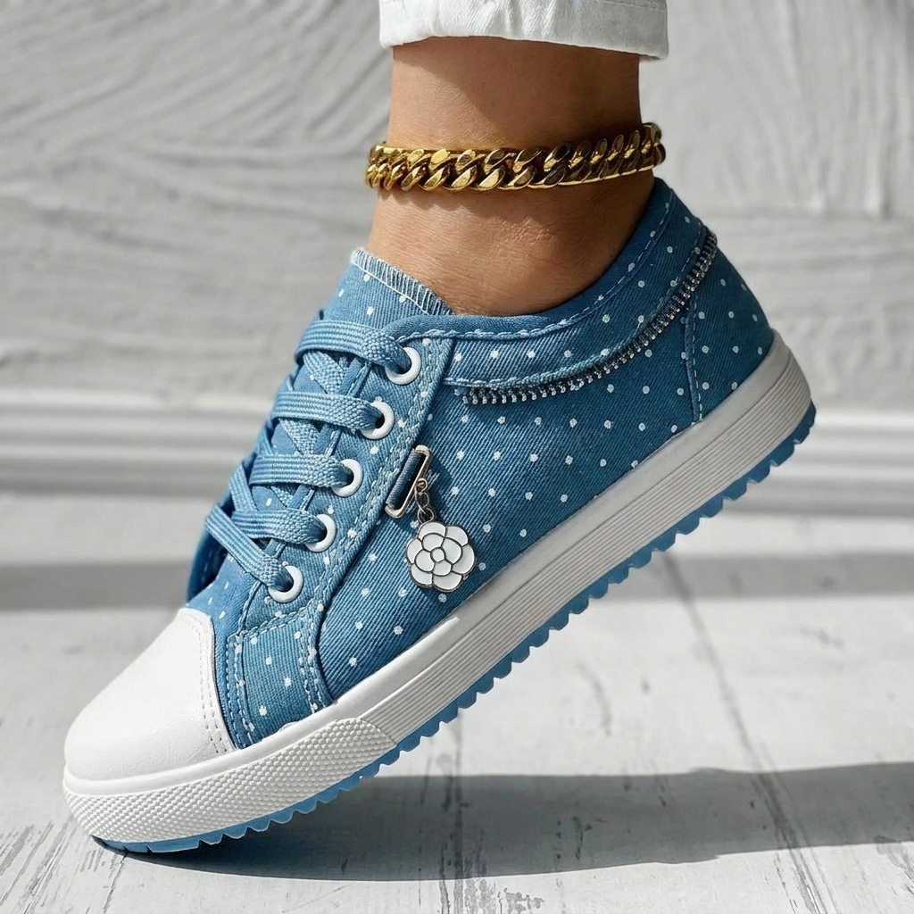 Sophie | Elegant Floral Sneakers