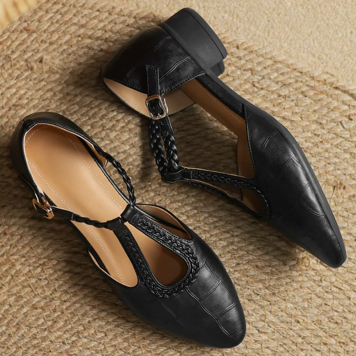 Elena Orthopaedic Leather Shoes