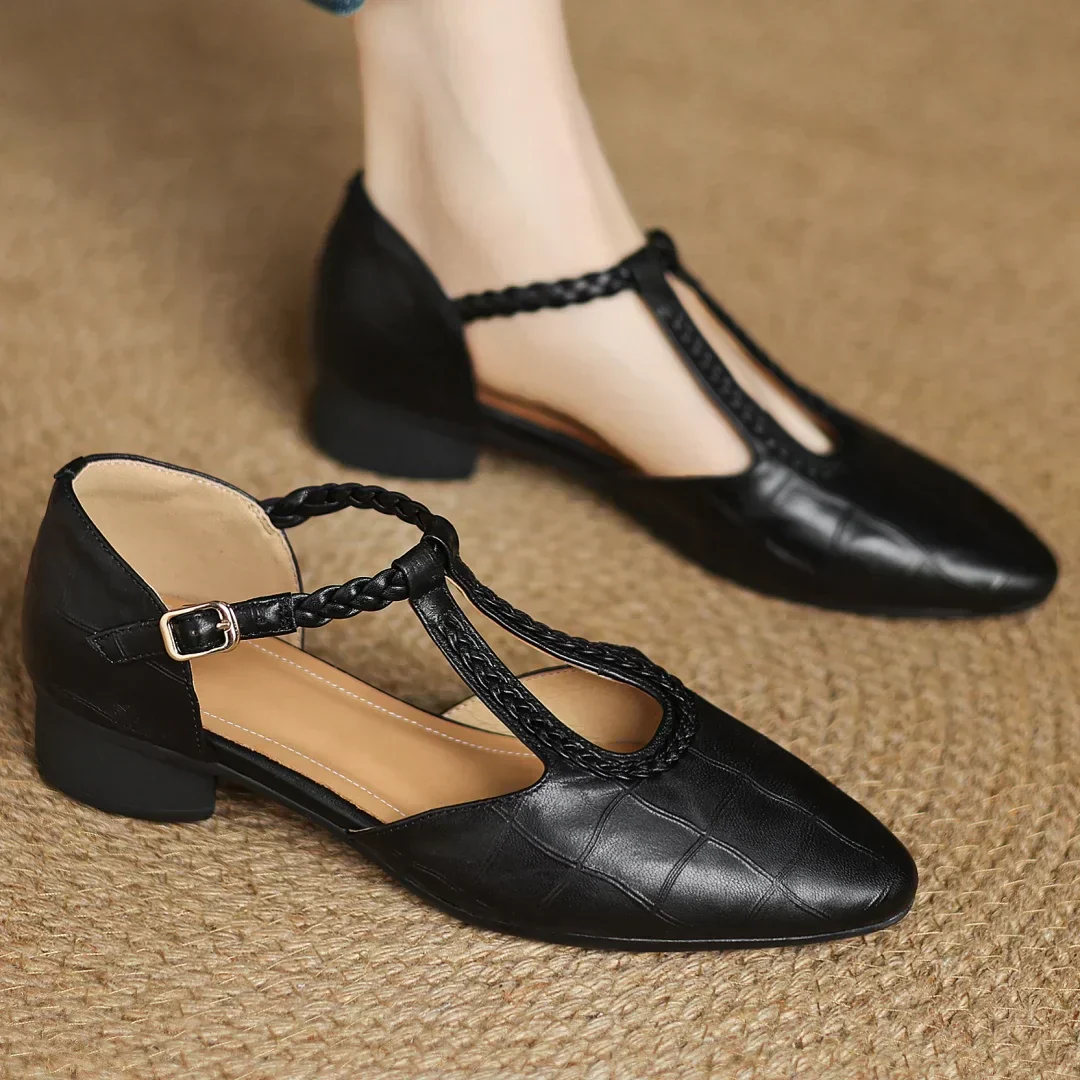 Elena Orthopaedic Leather Shoes