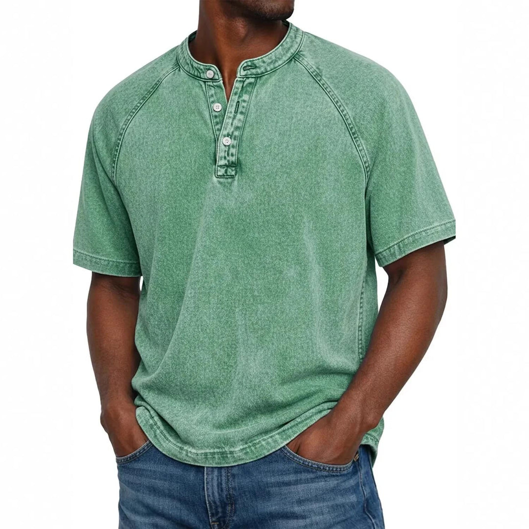 Caden | Maritime Henley Shirt