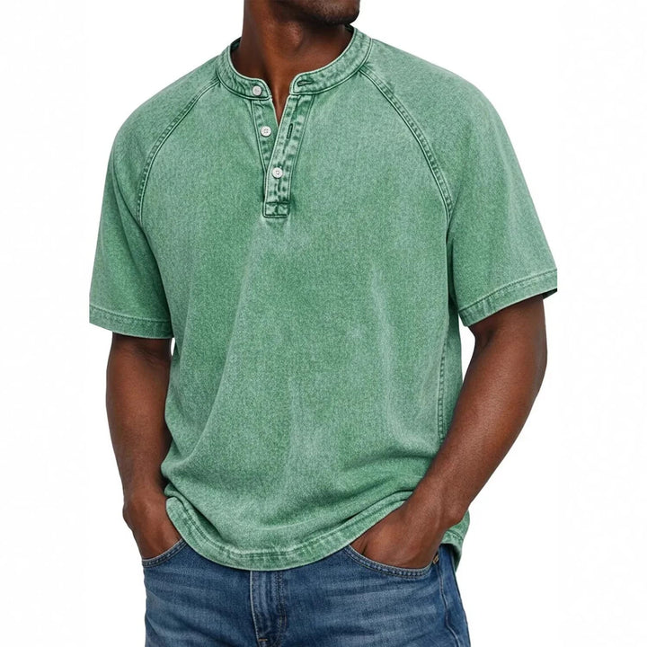 Caden | Maritime Henley Shirt