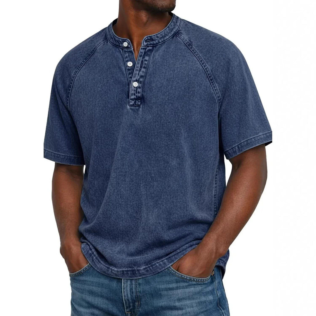 Caden | Maritime Henley Shirt