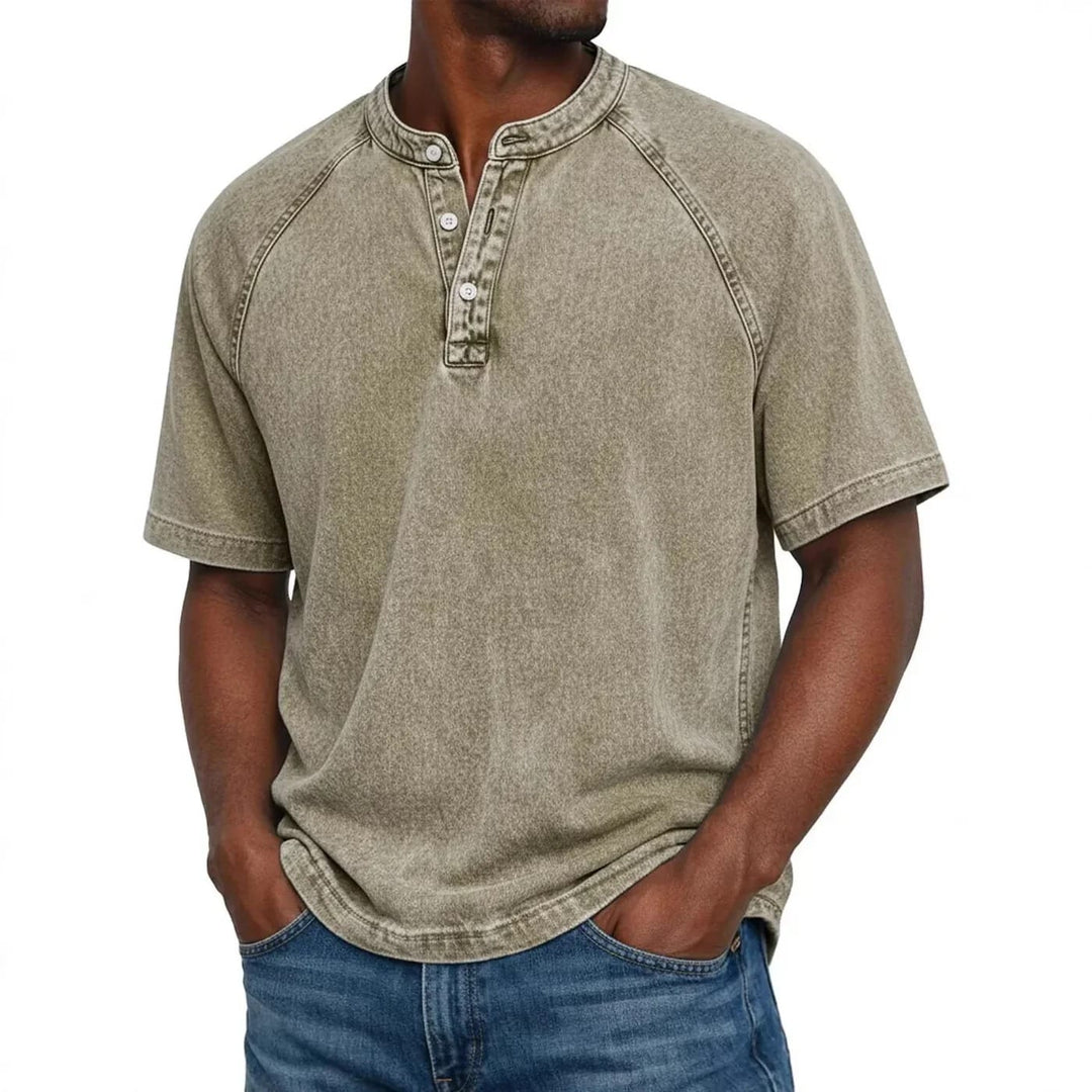 Caden | Maritime Henley Shirt