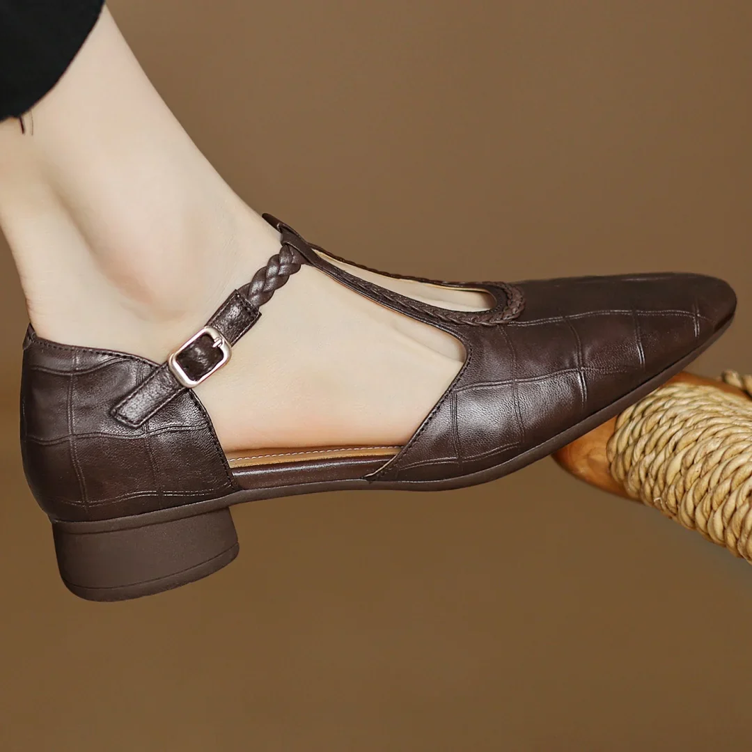 Elena Orthopaedic Leather Shoes