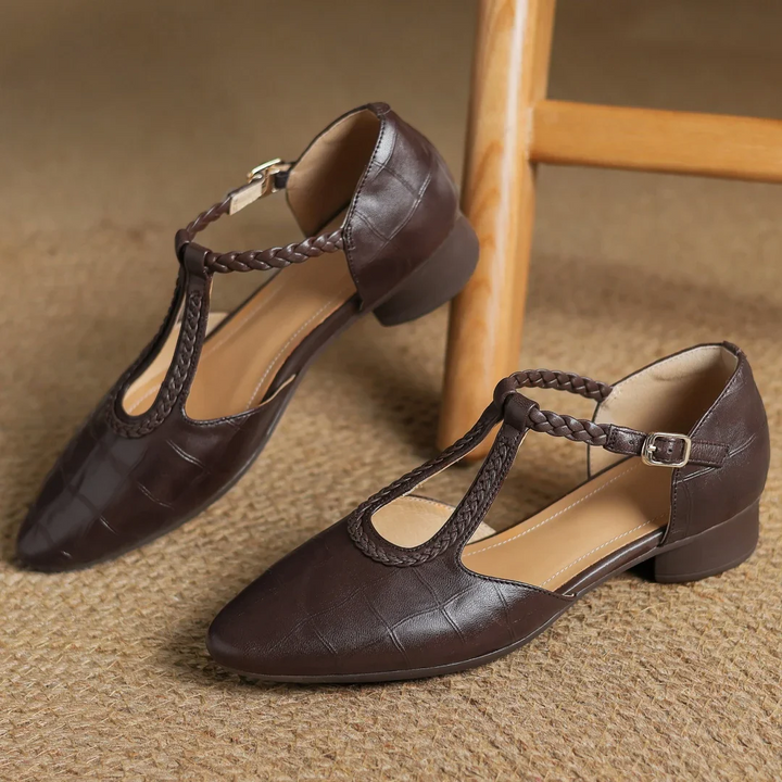 Elena Orthopaedic Leather Shoes