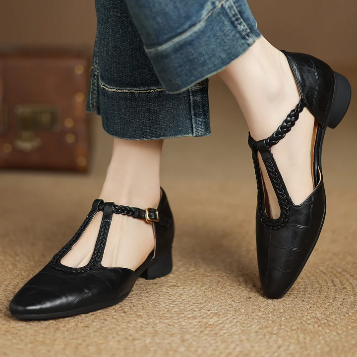Elena Orthopaedic Leather Shoes